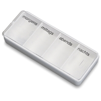 Tablettendosierer für einen Tag