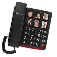 amplicomms BigTel 40 Plus Großtasten-Telefon extra laut
