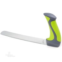 Brotmesser / Küchenmesser mit gebogenem Griff
