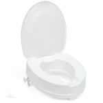 Toiletten-Sitzerhöhung mit Deckel