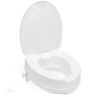 Toiletten-Sitzerhöhung mit Deckel